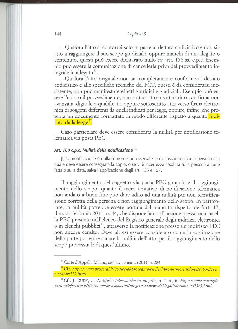 Brocardi.it menzionato in &ldquo;Processo civile telematico di Filippo Novario&rdquo;